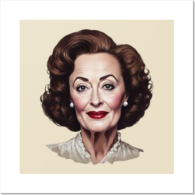 Portrait Mommie Dearest Wall Art by nikkimilles_